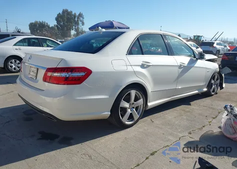 2012 Mercedes-Benz E 350 from USA, damaged, VIN WDDHF5KB9CA615096
